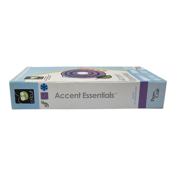 Cricut Provo Craft Shapes Cartridge Accent Essentials Link Status Unknown - Picture 4 of 11